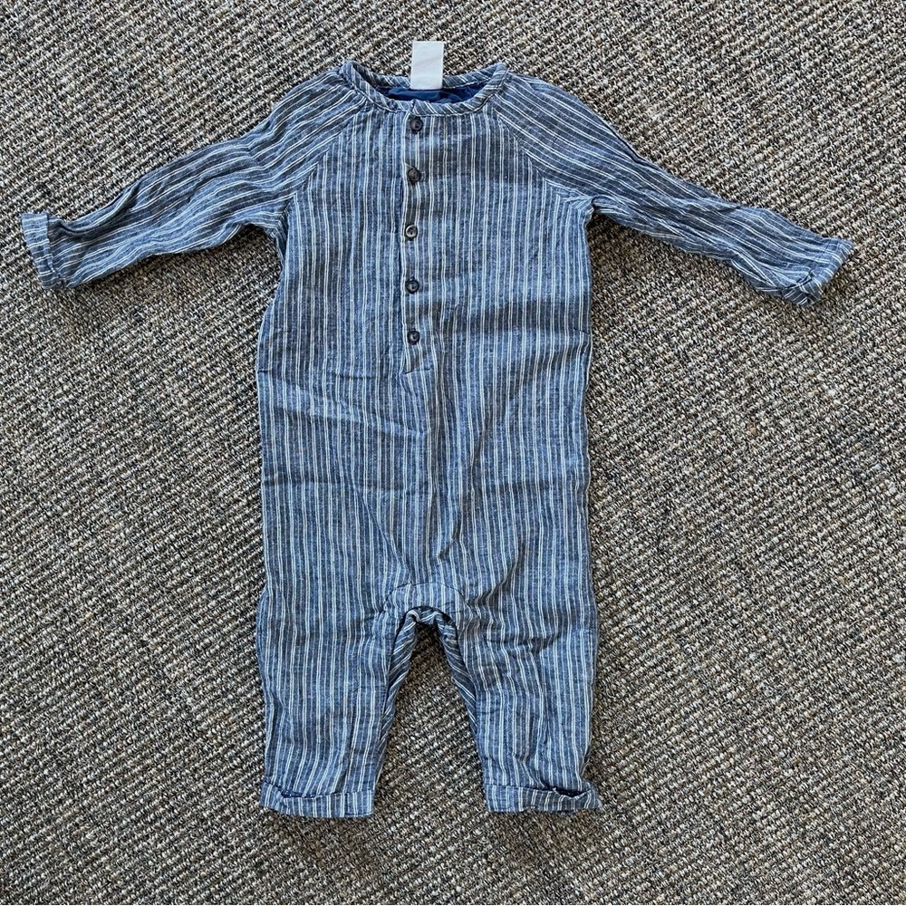 H&M Linen Romper Playsuit